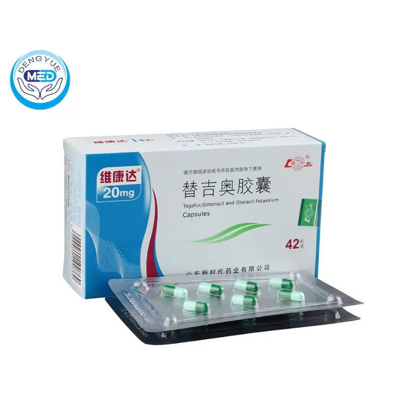 tegafur gimeracil and oteracil potassium capsules