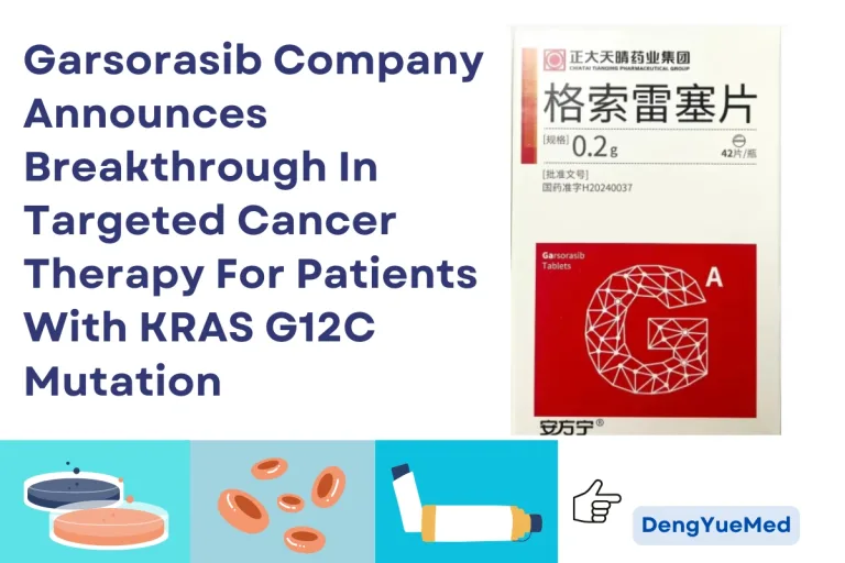Garsorasib Company Announces Breakthrough In Targeted Cancer Therapy For Patients With KRAS G12C Mutation