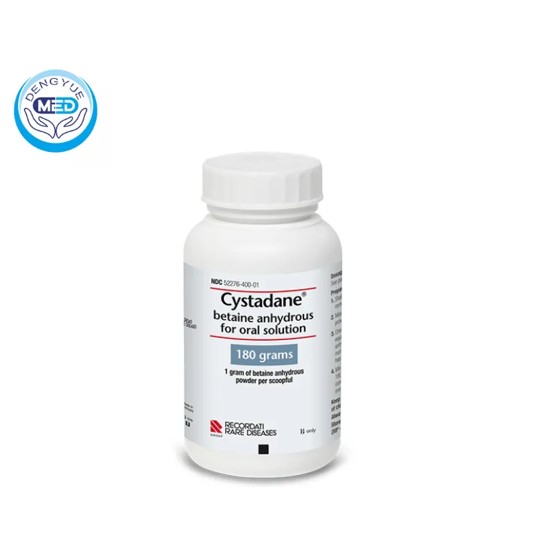 Cystadane: A Milestone In Treating Homocystinuria And The Emergence Of Generic Alternatives 1 betaine anhydrous