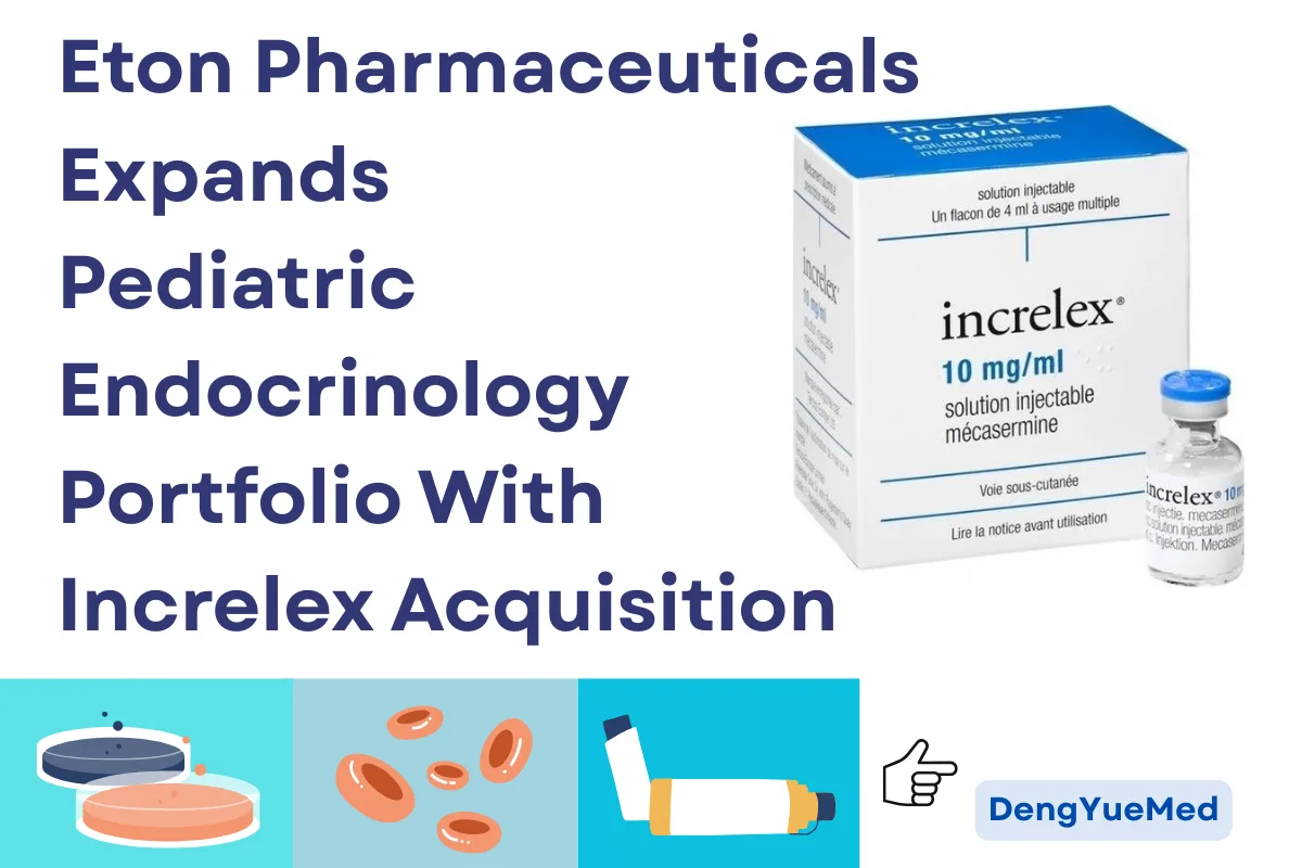 Eton Pharmaceuticals Expands Pediatric Endocrinology Portfolio With Increlex Acquisition Eton Pharmaceuticals Expands Pediatric Endocrinology Portfolio With Increlex Acquisition