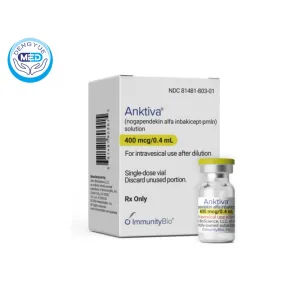 Anktiva (Nogapendekin alfa inbakicept-pmln) - BCG-unresponsive NMIBC with CIS 2 anktiva