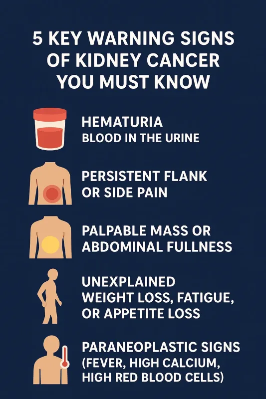 hematuria (blood in the urine)