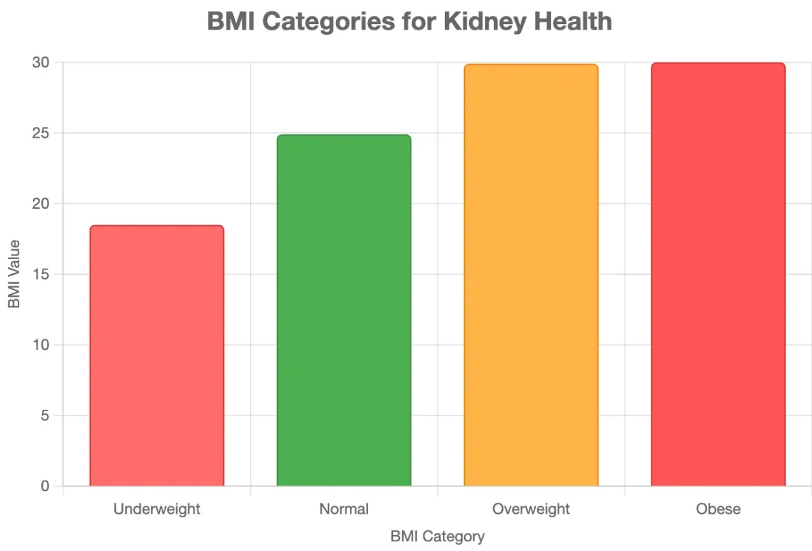 kidney cancer prevention maintain a healthy weight and body mass index bmi