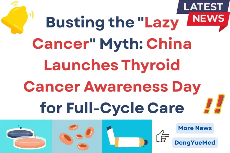 Busting the “Lazy Cancer” Myth: China Launches Thyroid Cancer Awareness Day for Full-Cycle Care Busting the “Lazy Cancer” Myth: China Launches Thyroid Cancer Awareness Day for Full-Cycle Care