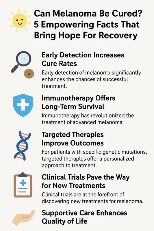early detection increases cure rates