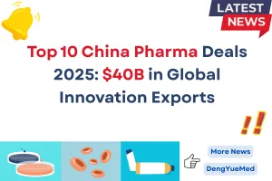 top 10 china pharma deals 2025