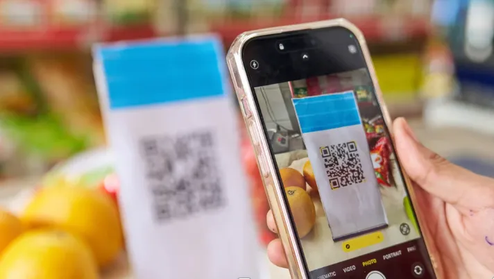 scanning official QR codes