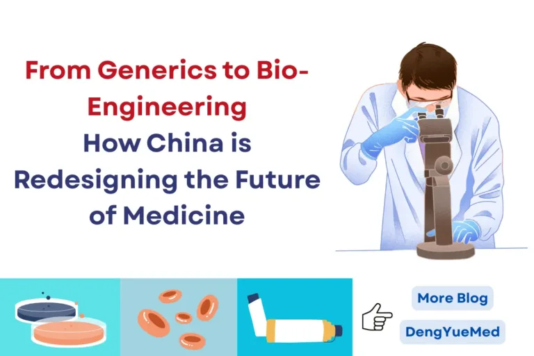 From Generics to Bio-Engineering: How China is Redesigning the Future of Medicine From Generics to Bio-Engineering: How China is Redesigning the Future of Medicine