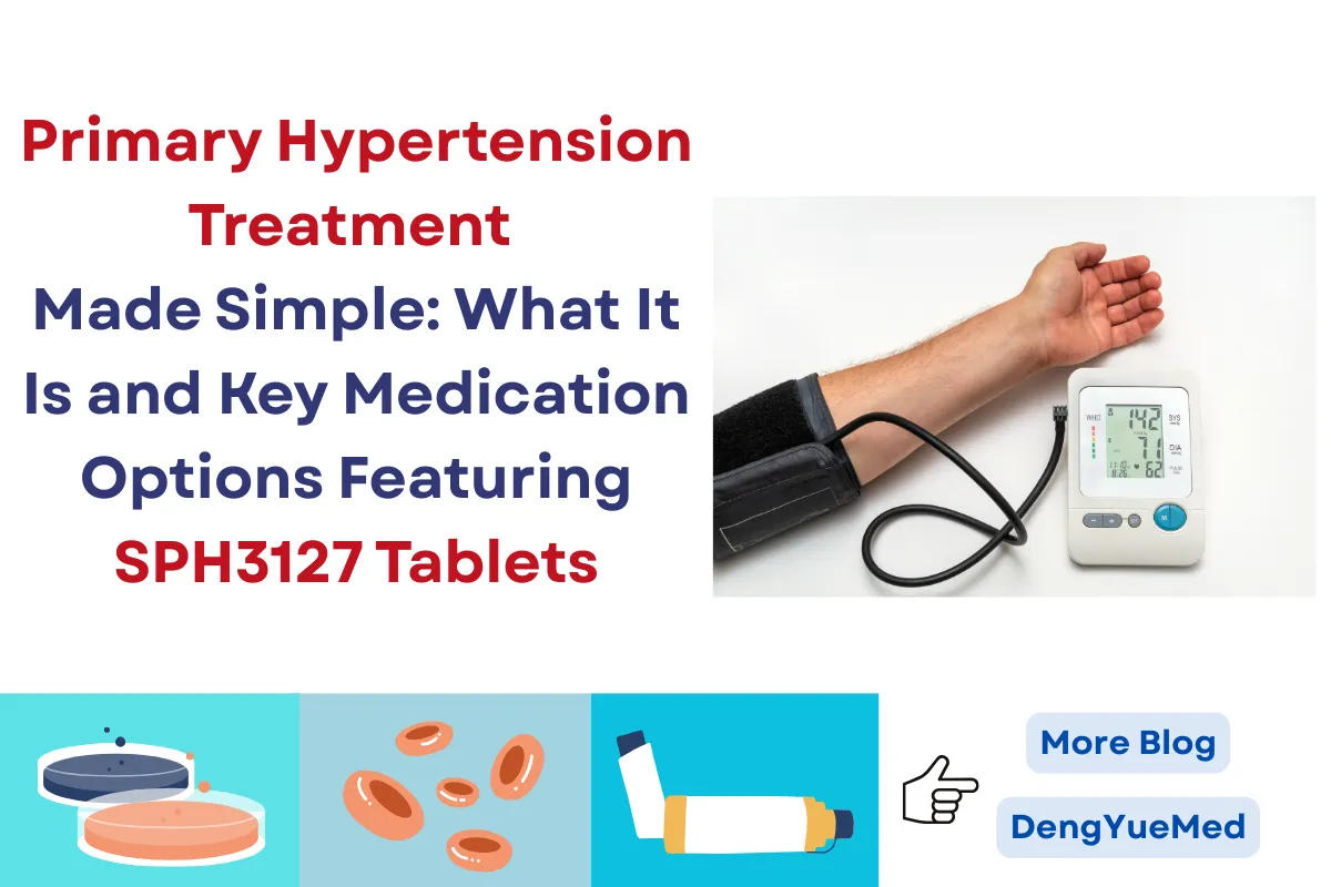 Primary Hypertension Treatment Made Simple: What It Is and Key Medication Options Featuring SPH3127 Tablets