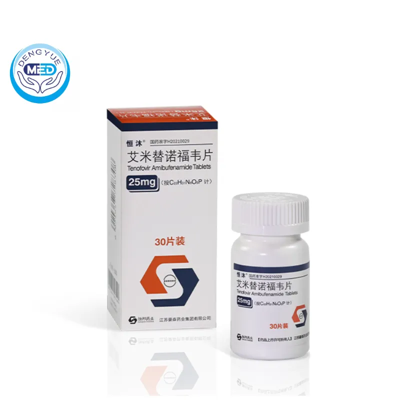 What Are Hengmu Tenofovir Tablets Used For? Indications, Mechanism, and Safety Advantages in Chronic Hepatitis B 2 hengmu tenofovir amibufenamide