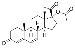 megestrol acetate structure