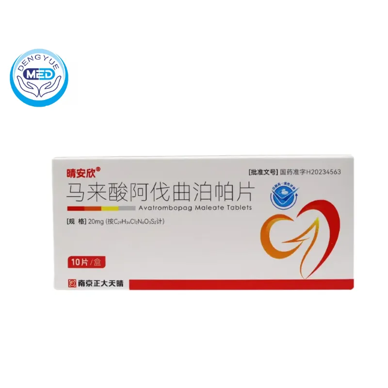 Qinganxin (Avatrombopag Maleate) - ITP/CLD | HongKong DengYue Medicine