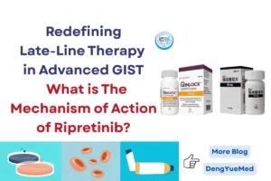 redefining late-line therapy in advanced gist what is the mechanism of action of ripretinib