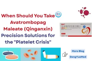 when should you take avatrombopag maleate (qinganxin)—precision solutions for the platelet crisis