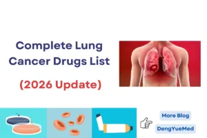 Home 10 complete lung cancer drugs list (2026 update)