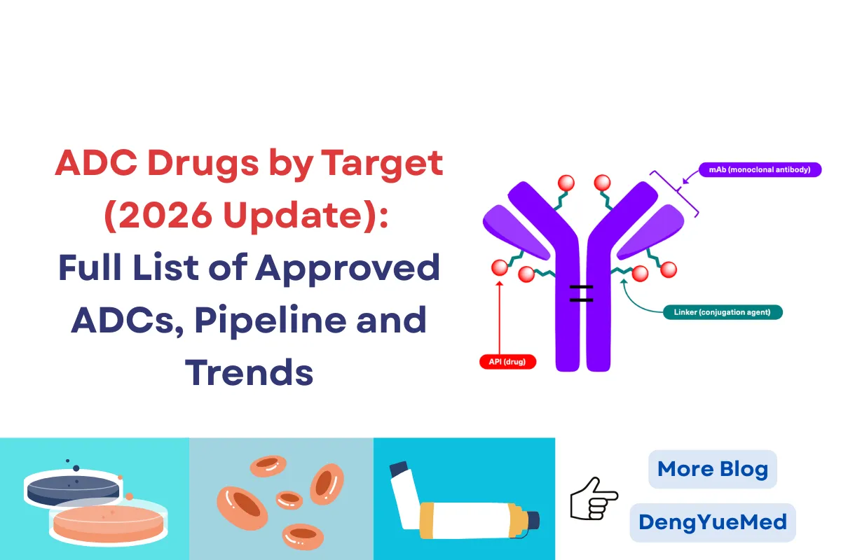 ADC Drugs by Target (2026 Update): Full List of Approved ADCs, Pipeline and Trends