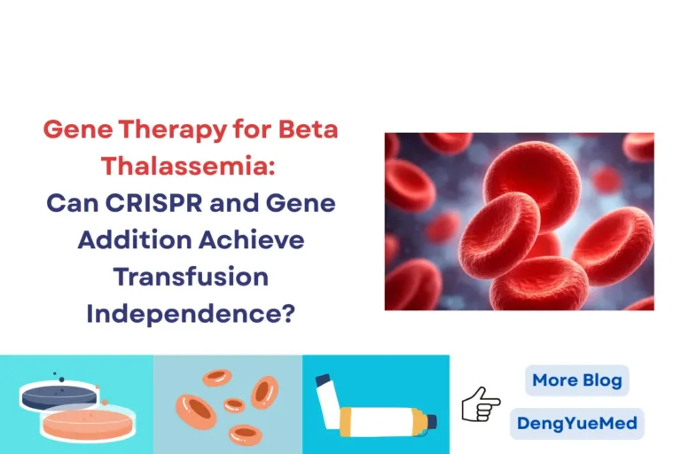 Gene Therapy for Beta Thalassemia: Can CRISPR and Gene Addition Achieve Transfusion Independence?