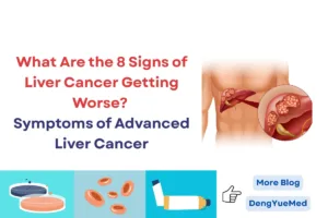 what are the 8 signs of liver cancer getting worse