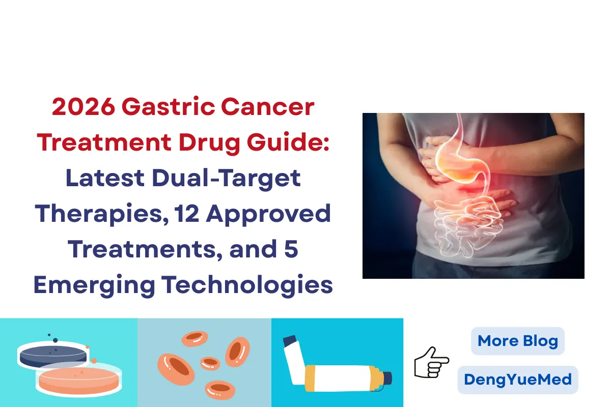 2026 Gastric Cancer Treatment Drug Guide: Latest Dual-Target Therapies, 12 Approved Treatments, and 5 Emerging Technologies