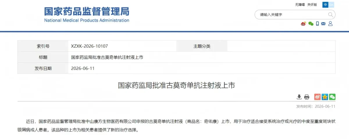 Gumokimab Approved for Plaque Psoriasis in China: The IL-17A Therapy Landscape Continues to Evolve 1 gumokimab receives nmpa approval for moderate to severe plaque psoriasis