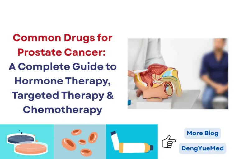 Common Drugs for Prostate Cancer: A Complete Guide to Hormone Therapy, Targeted Therapy & Chemotherapy