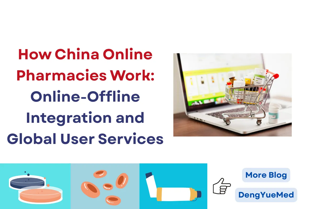 how china online pharmacies work online-offline integration and global user services