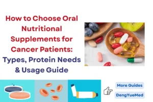how to choose oral nutritional supplements for cancer patients