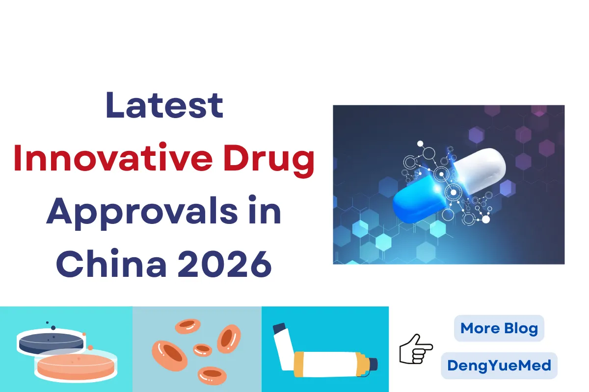 latest innovative drug approvals in china 2026