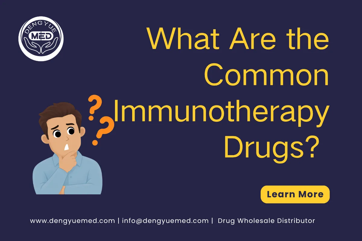 what are the common immunotherapy drugs